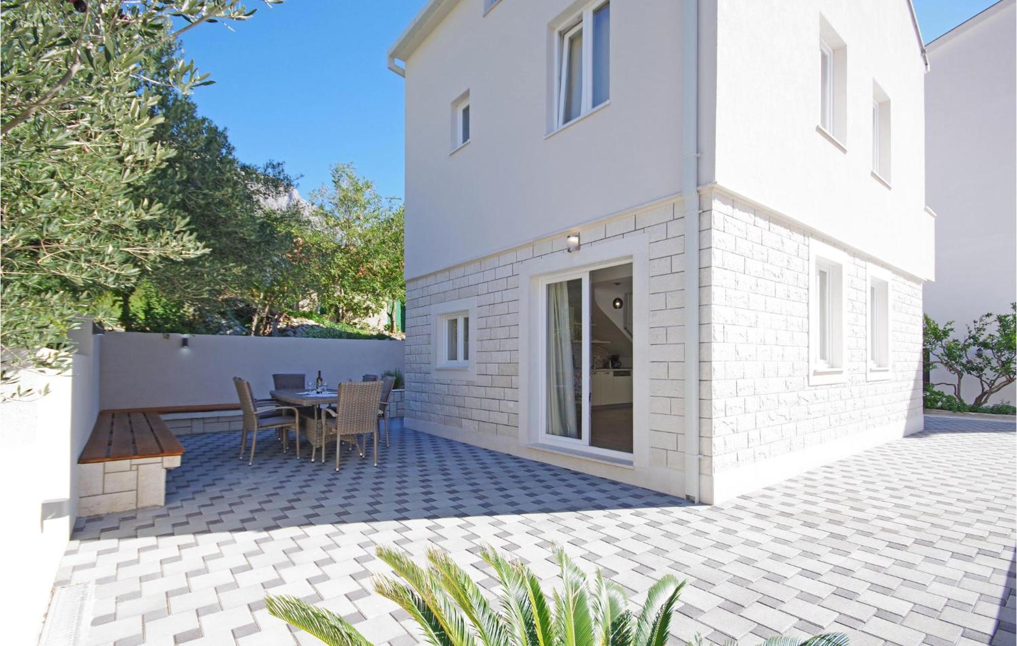 Awesome Home In Drvenik With Wifi Bagian luar foto